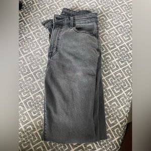 American Eagle Washed Black Jeans - Size 0